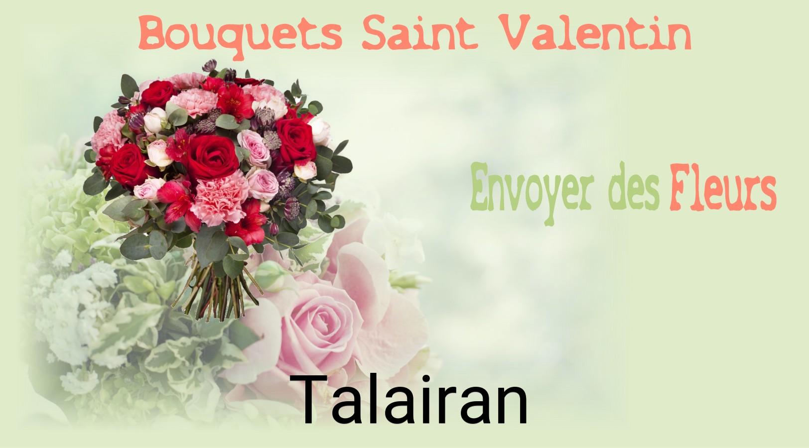 Roses de Saint-Valentin livrées à Talairan